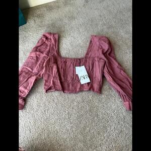 ZARA Crop top NWT